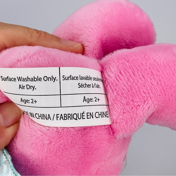 Care Bears 8” Hopeful Heart Superhero Friends Pink Bear Plush Mask Cape Stuffed - Picture 10 of 11